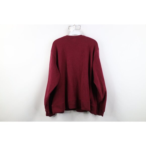 Vtg 90s Disney Womens XL Distressed Winnie the Pooh Fleece Crewneck Sweatshirt - Picture 13 of 15